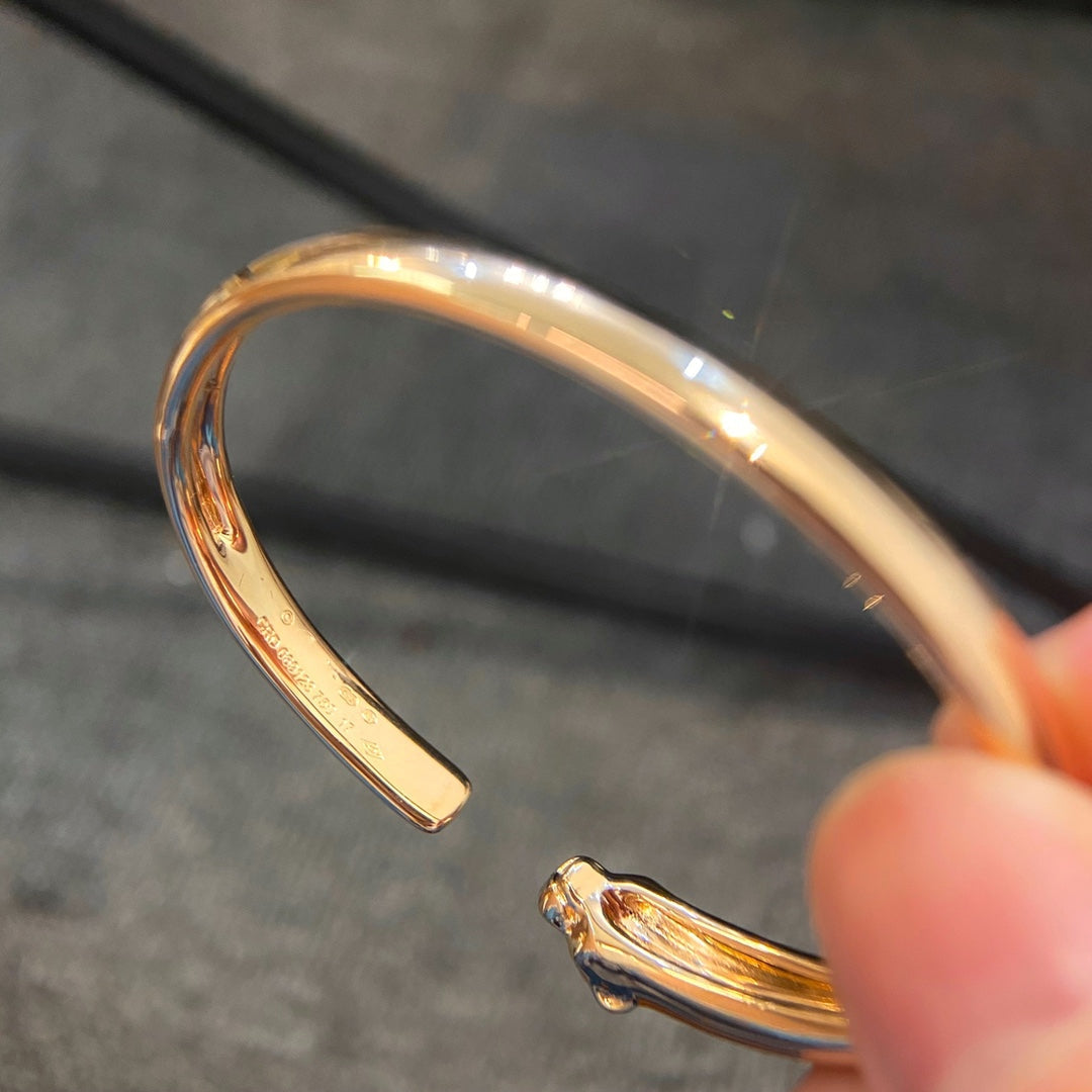 Loco PANTHERE GOLD OPEN BRACELET