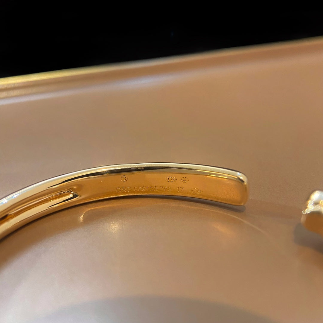 Loco PANTHERE GOLD OPEN BRACELET