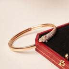 Loco PANTHERE ROSE GOLD DIAMOND OPEN BRACELET