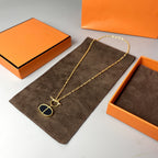 Loco CHAINE VERSO BLACK CERAMIC NECKLACE