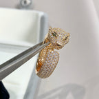 Loco PANTHERE PINK GOLD DIAMOND RING