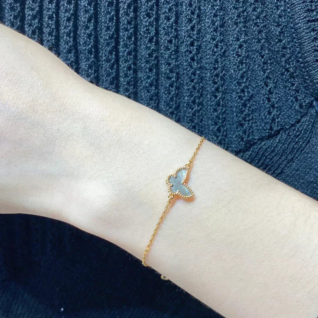 Loco BUTTERFLY DARK MOP BUTTERFLY BRACELET