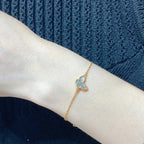 Loco BUTTERFLY DARK MOP BUTTERFLY BRACELET