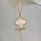 Loco CLOVER 25MM MOP LARGE PENDANT NECKLACE