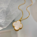 Loco CLOVER 25MM MOP LARGE PENDANT NECKLACE