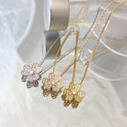 Loco FLOWER DIAMOND NECKLACE