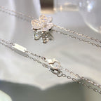 Loco FLOWER DIAMOND NECKLACE