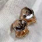 Loco HEART CARNELIAN STUD EARRINGS