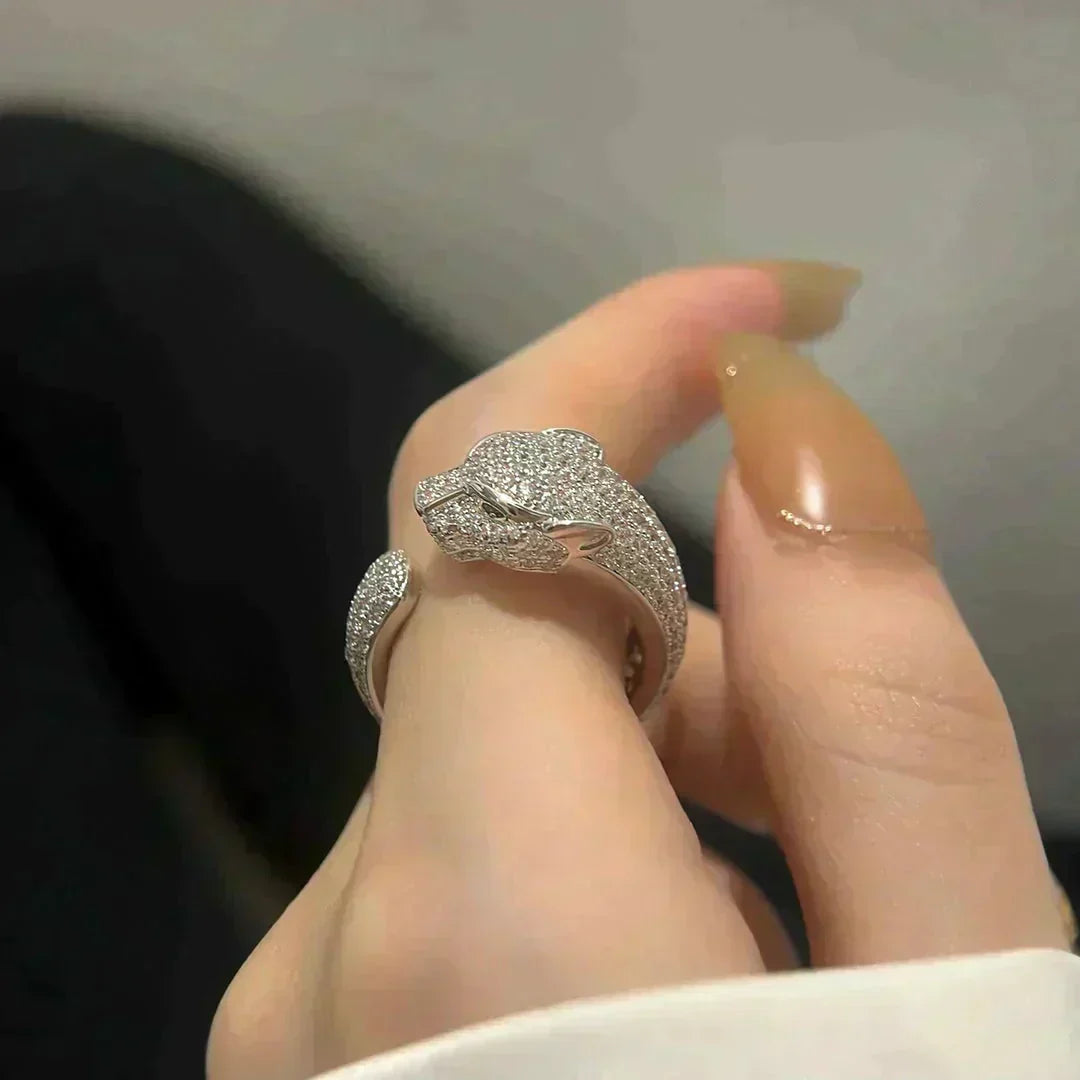 Loco PANTHERE 5.5MM ALL DIAMOND RING