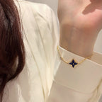 Loco COLOR STAR PINK GOLD DIAMOND BRACELET