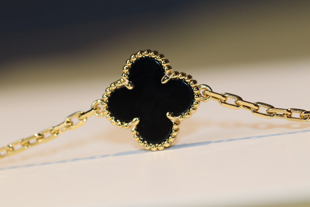 Loco CLOVER 20 MOTIFS ONYX ROSE GOLD