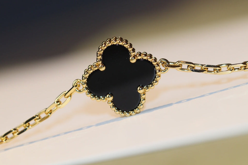 Loco CLOVER 20 MOTIFS ONYX ROSE GOLD