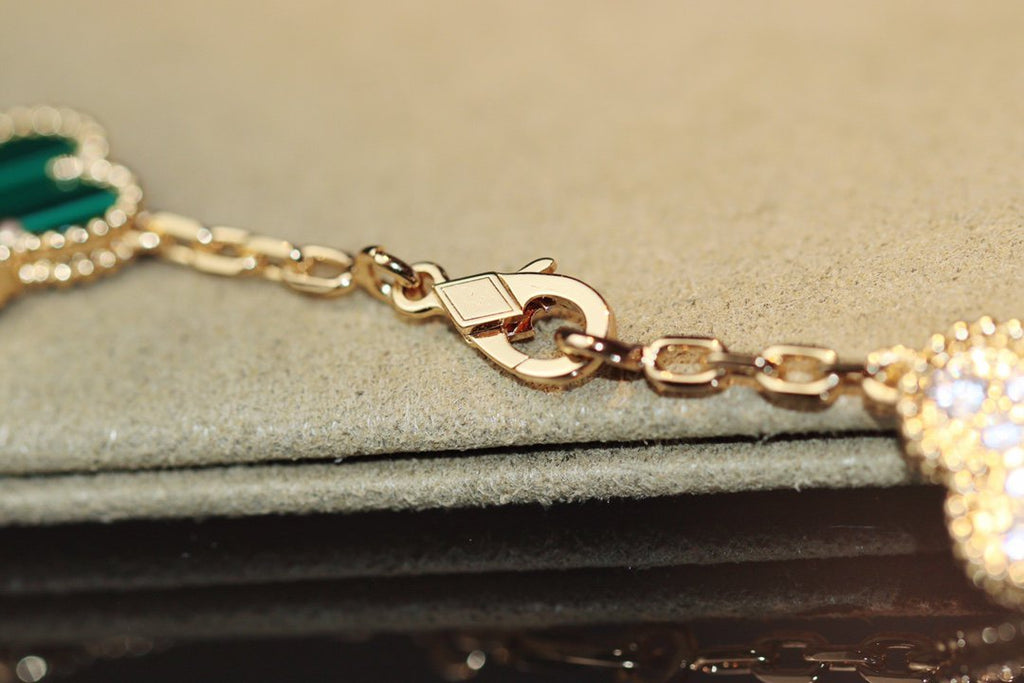 Loco CLOVER 20 MOTIFS ONYX ROSE GOLD