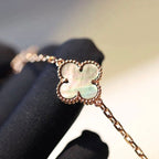 Loco CLOVER 20 MOTIFS DARK MOP DIAMOND  NECKLACE