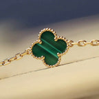 Loco CLOVER 20 MOTIFS MALACHITE GOLD