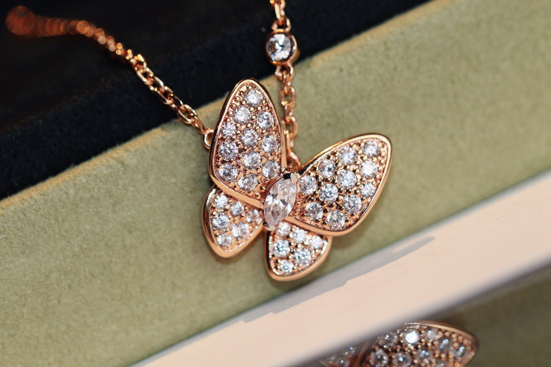 Loco BUTTERFLY DIAMOND NECKLACE