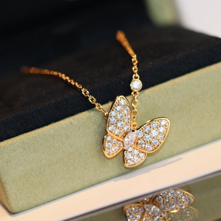 Loco BUTTERFLY DIAMOND NECKLACE