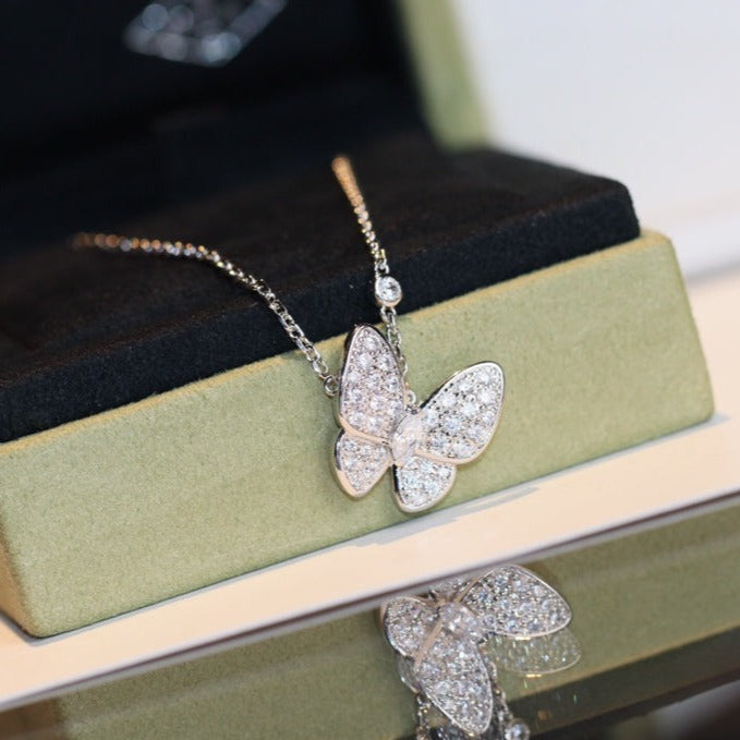 Loco BUTTERFLY DIAMOND NECKLACE