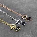 Loco CHAINE VERSO BLACK CERAMIC  NECKLACE