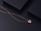 Loco AMULETTE ROSE GOLD PINK MOP NECKLACE