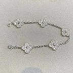 [Loco ] New  CLOVER 5 MOTIF FULL DIAMOND BRACELET COLLECTION
