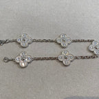 [Loco ] New  CLOVER 5 MOTIF FULL DIAMOND BRACELET COLLECTION