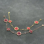 Loco STAR AND SUN CARNELIAN 4 MOTIFS 3 DIAMONDS
