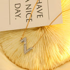 Loco VOLT SILVER DIAMOND PEDANT NECKLACE
