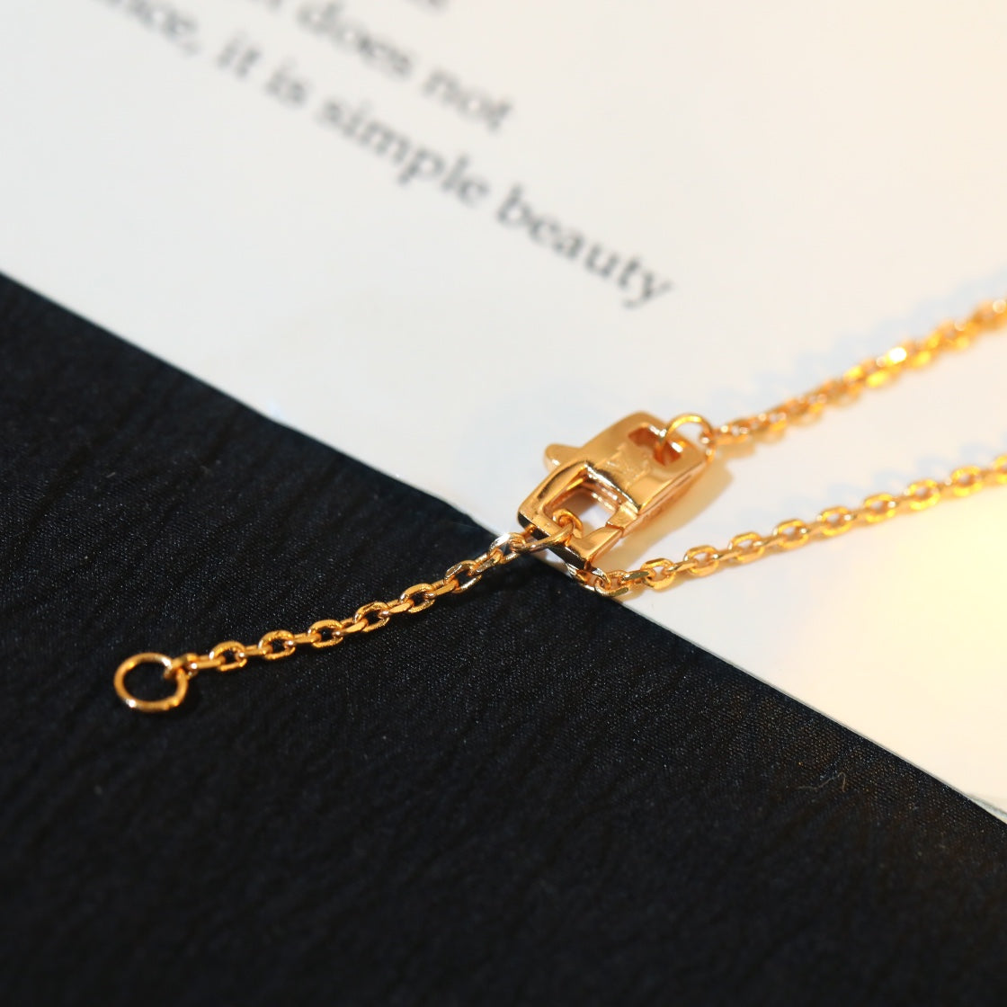 Loco STAR AND SUN DIAMOND PINK GOLD NECKLACE