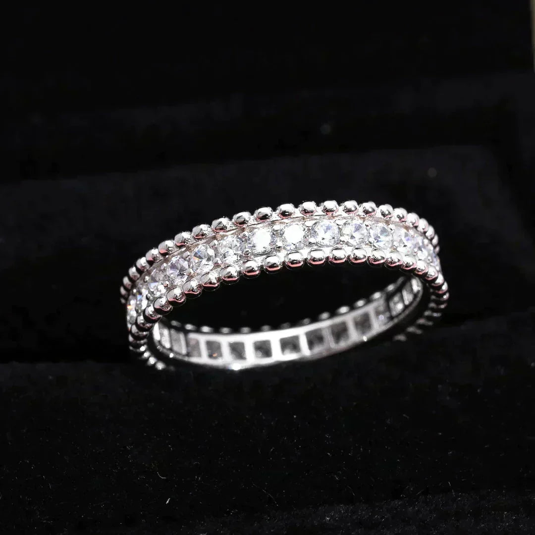 Loco PERLEE DIAMOND SILVER RING