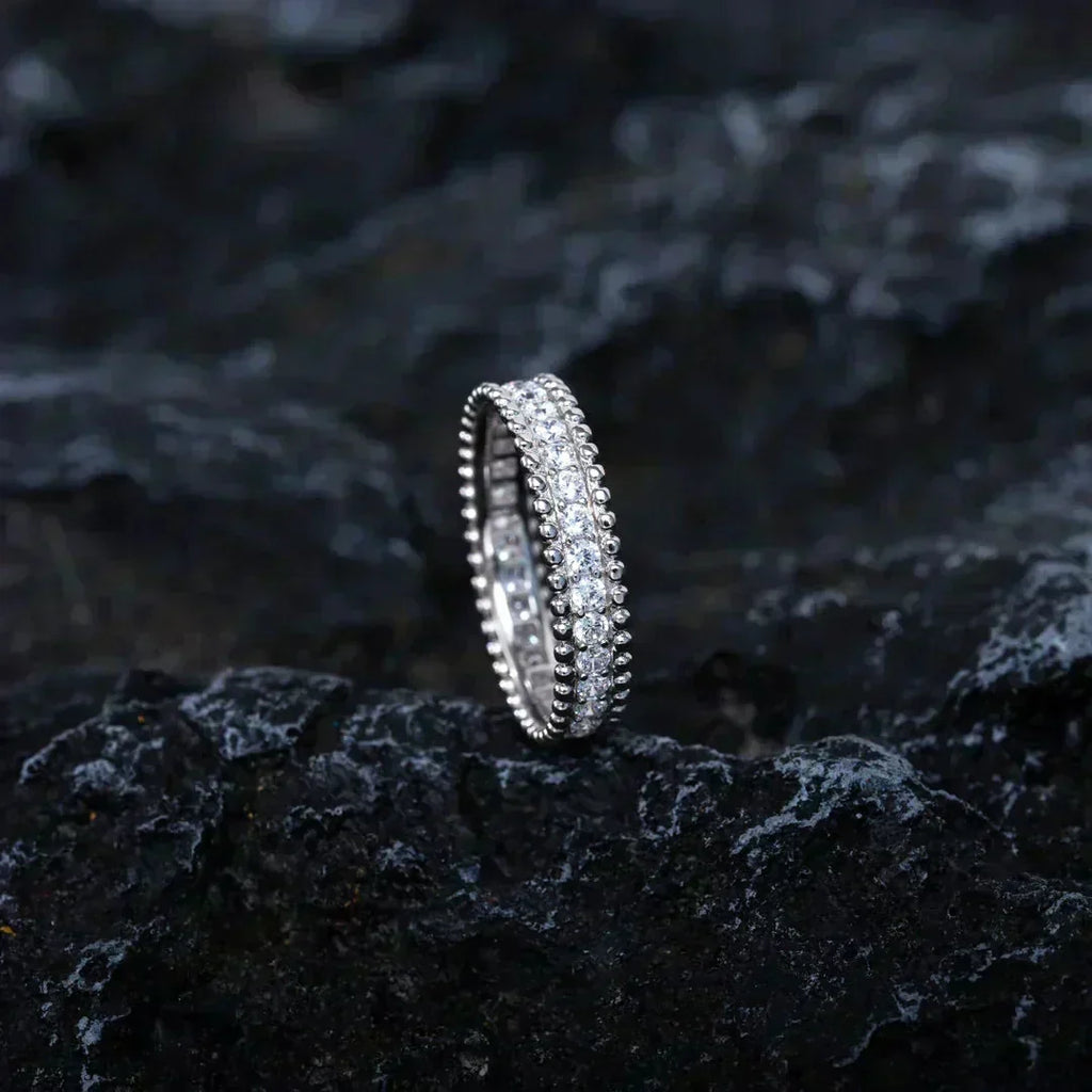 Loco PERLEE DIAMOND SILVER RING