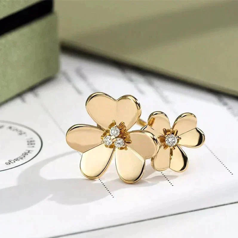 Loco CLOVER COMOS GOLD DIAMOND RING