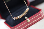 Loco CLASH PINK GOLD NECKLACE