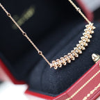 Loco CLASH PINK GOLD NECKLACE
