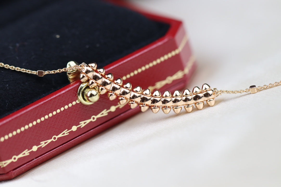 Loco CLASH PINK GOLD NECKLACE