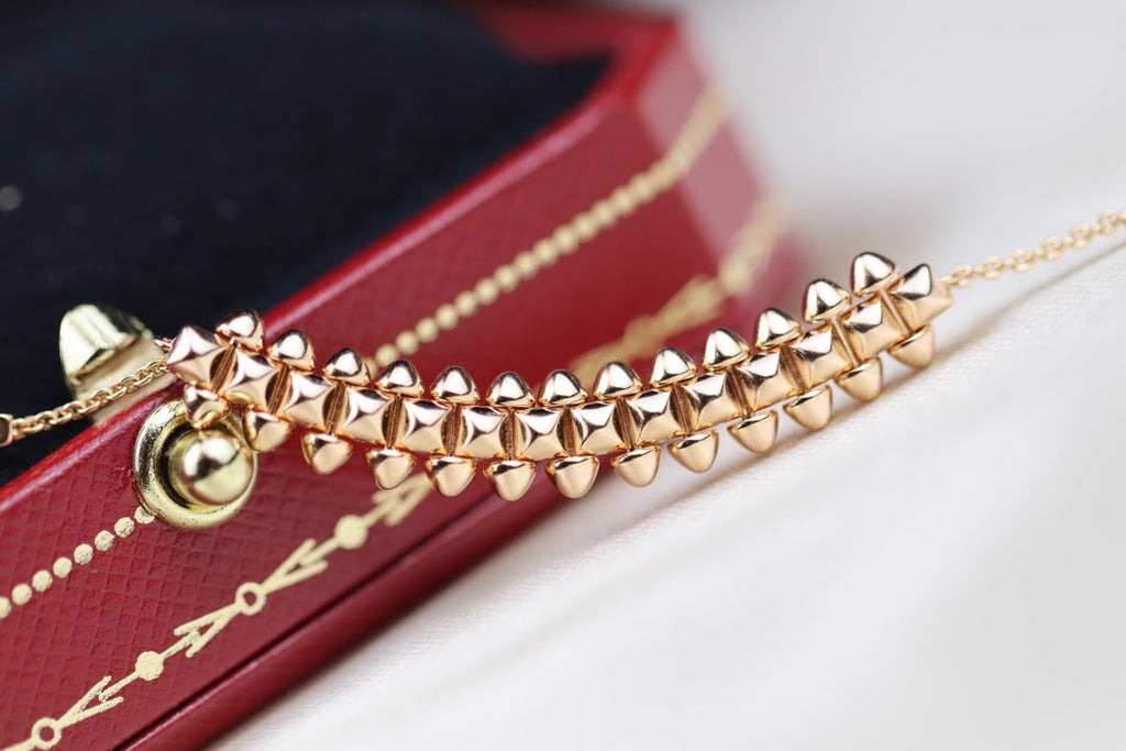 Loco CLASH PINK GOLD NECKLACE
