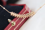 Loco CLASH PINK GOLD NECKLACE