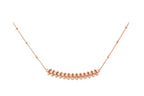 Loco CLASH PINK GOLD NECKLACE