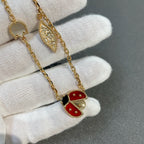 Loco LUCKY SPRING 15 MOTIFS GOLD NECKLACE