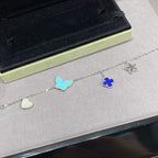 Loco LUCKY SPRING SILVER BRACELET 4 MOTIF