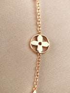 Loco STAR AND SUN 7 MOTIFS GOLD BRACELET