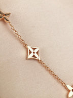 Loco STAR AND SUN 7 MOTIFS GOLD BRACELET