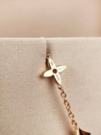 Loco STAR AND SUN 7 MOTIFS GOLD BRACELET