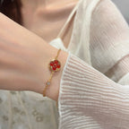 Loco SUN PEDANT CARNELIAN BRACELET
