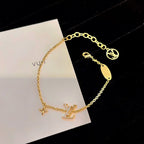 Loco LOGO STAR MOTIF GOLD BRACELET