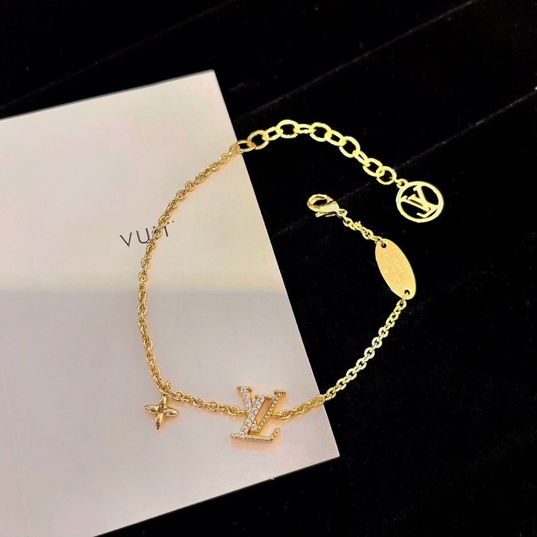 Loco LOGO STAR MOTIF GOLD BRACELET