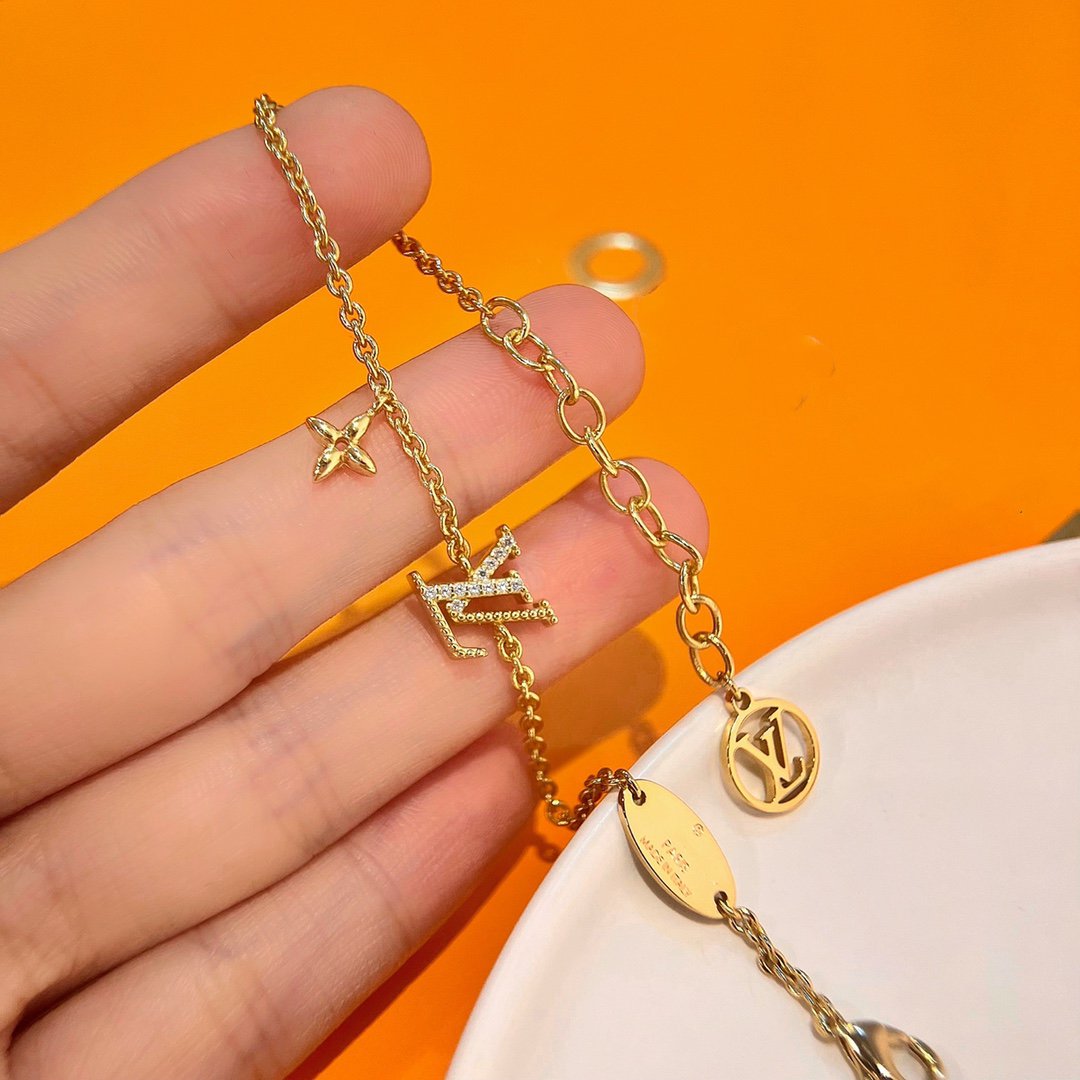 Loco LOGO STAR MOTIF GOLD BRACELET