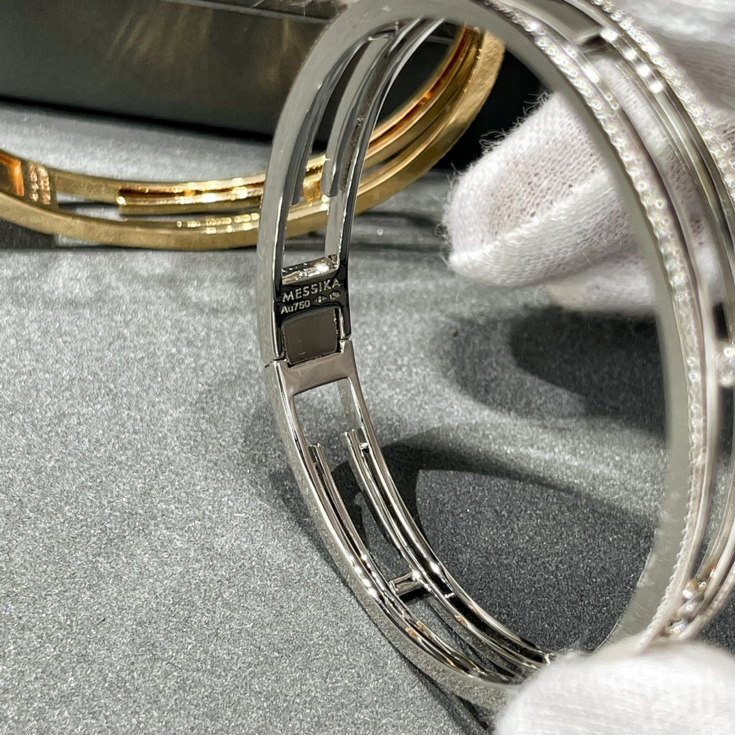 [Loco jewelrys]MOVE 10TH PAVED DIAMOND BRACELET