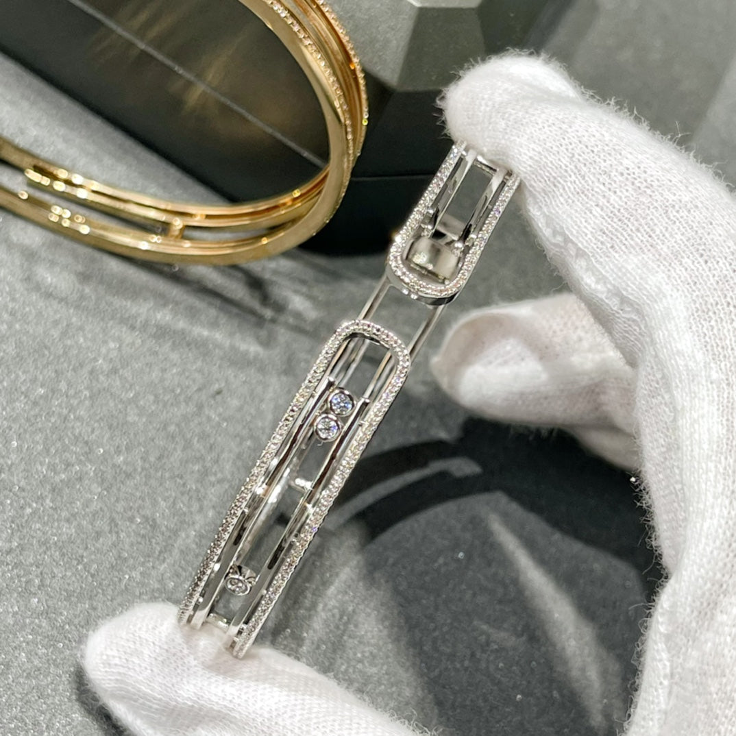 [Loco jewelrys]MOVE 10TH PAVED DIAMOND BRACELET