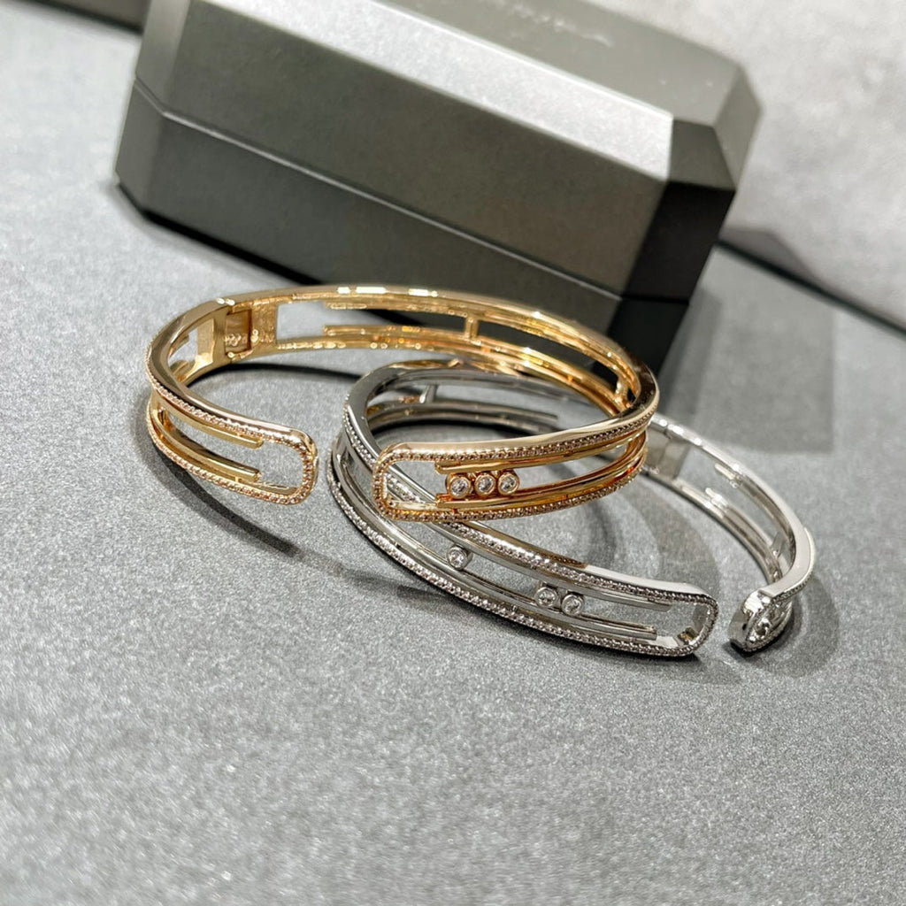 [Loco jewelrys]MOVE 10TH PAVED DIAMOND BRACELET